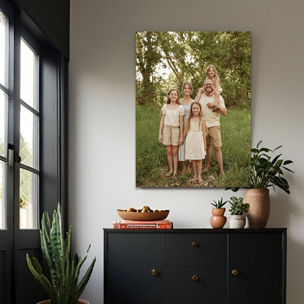 GZZFXXD Personalized Custom11''x14'' Canvas Prints with Your Photo/your Image Large Wallart Wall Decor for Bedroom Dining room Living room Children's room(Unframed)