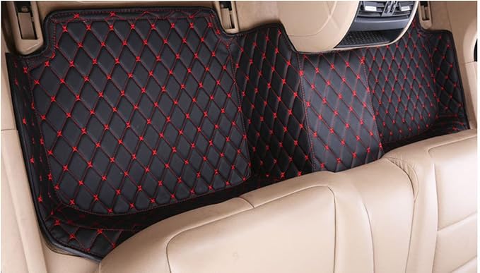 Add Personalized Image/Customized Text Car Floor Mats Auto Vehicles Floor Liner All-Weather Floor Mat Custom Fit for EV, SUV, Hatchback, Convertible, Pickup, Truck - Beige
