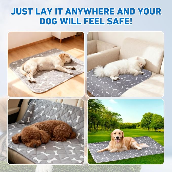 Puppy Pads with Pheromones,Washable Puppy Pee Pads for Dogs,Reusable Puppy Pads Washable for Dogs & Cats, Washable,Durable Leak-Proof & Anti-Slip Pet Training Pads for Home & Trave(Brown-2, S)