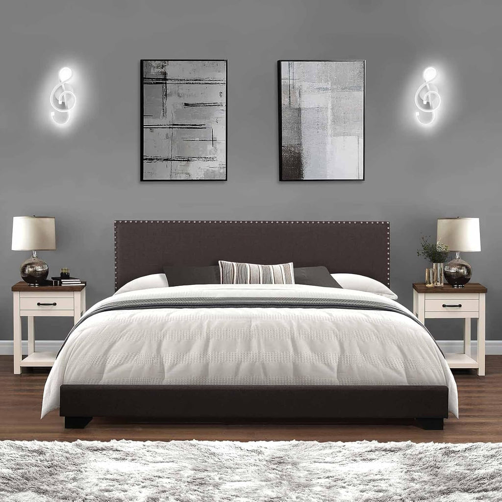 XEYOU 22W Modern Wall Sconce Lighting Indoor LED Creative Wall Light Fixture Music Symbol Art Decoration Wall Lamp for Living Room Bedroom Stair Corridor, White 6000K