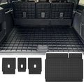 All-NEW 2025 Cargo Mat with Backrest Protection for Ford Expedition MAX(Only Fit MAX 7&8 Seats) TPE All Weather Car mat Cargo mat with Backrest