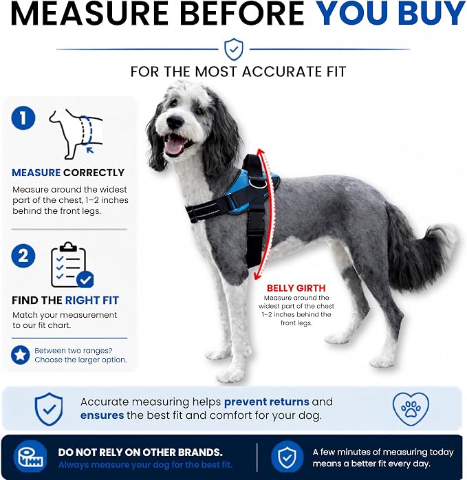 ShawnCo Essential Dog Harness, No-Pull Pet Vest (Arctic Camo,S) | 3 Leash Clips, Easy On, No-Choke, Reflective, Adjustable Fit, Padded Comfort, Control Handle, For Small, Medium & Large Dogs