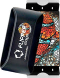 FLIPPER EDGE Standard Limited Edition Clownfish Magnetic 2-in-1 Aquarium Cleaner for Glass and Acrylic Tanks up to 1/2" (12mm) Thick – Dual Blade Design with Floating Algae Scraper and Cleaning Tool