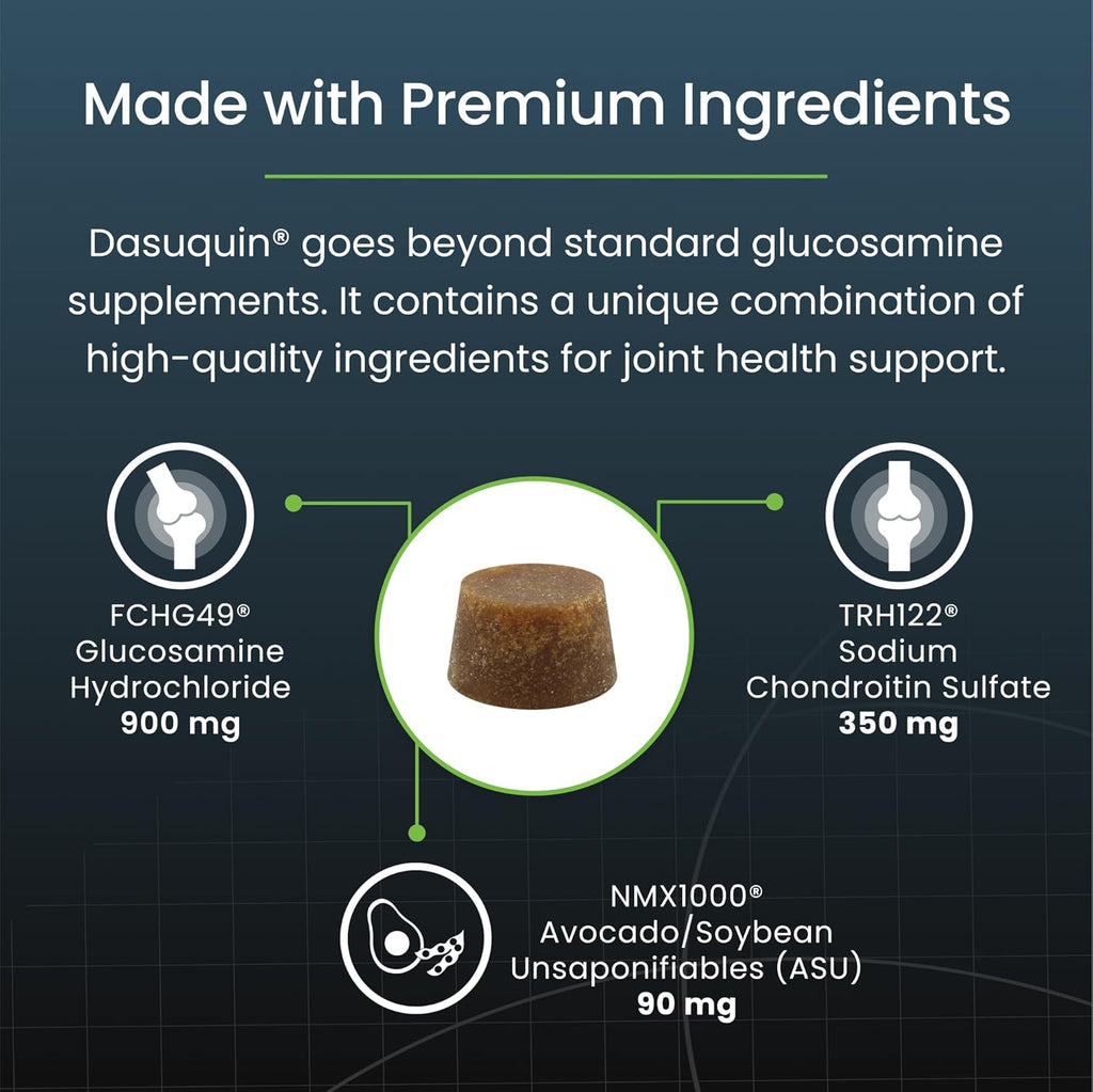 Nutramax Dasuquin for Large Dogs, Joint Health Supplement, Contains Glucosamine for Dogs, Plus Chondroitin, ASU and More, Supports Healthy Joints, Soft Chews, 150 Count