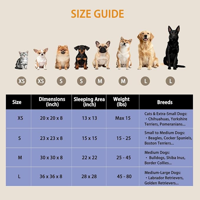 Calming Donut Dog Beds for Small Dogs Cats - Washable Removable Cover Non-Slip Bottom, Round Pet Bed Puppy Bed Warming Fluffy Faux Fur Anti-Anxiety, Fits up to 25 lbs (Coffee, 23")