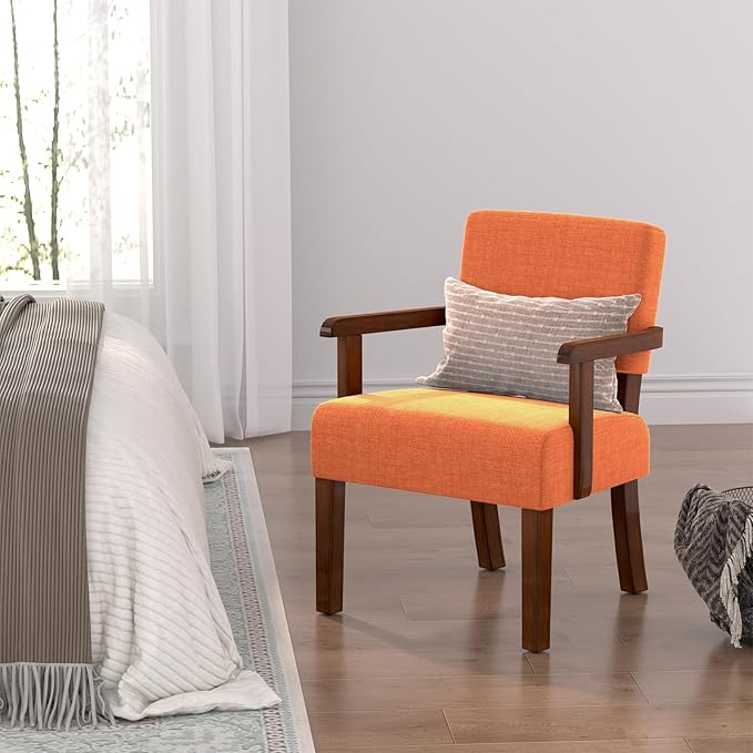 Accent Chair, Living Room Chairs Oversized with Soft Seat and Armrests for Dinning, Bedroom, Reading and Waiting Rooms