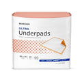 McKesson Ultra Underpads, Heavy Absorbency, Elderly, 30 x 30 in, 100 ct | Disposable Chux Pads for Adults, and Baby, Pee Pads, Incontinence Bed Pads