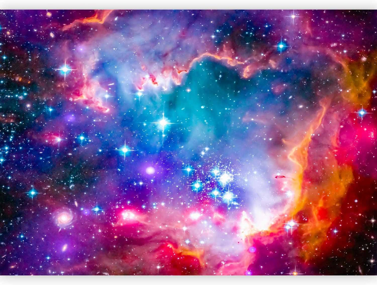 artgeist Premium Wall Mural Abstract 157x110 in - Non-Woven Wallpaper Fleece Wall Decor Photo Print Picture Image Design Abstract Cosmos Sky Star i-G-10010-a-a