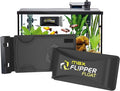 FL!PPER Flipper Cleaner Float - 2-in-1 Floating Magnetic Aquarium Glass Cleaner - Fish Tank Cleaner - Scrubber & Scraper Aquarium Cleaning Tools – Floating Fish Tank Cleaner, Max