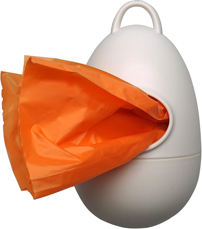 TUG Dog Waste Bag Dispenser with Dog Poop Bags, 17 Rolls (255 Bags), 15 Bags Per Roll, With White Dispenser
