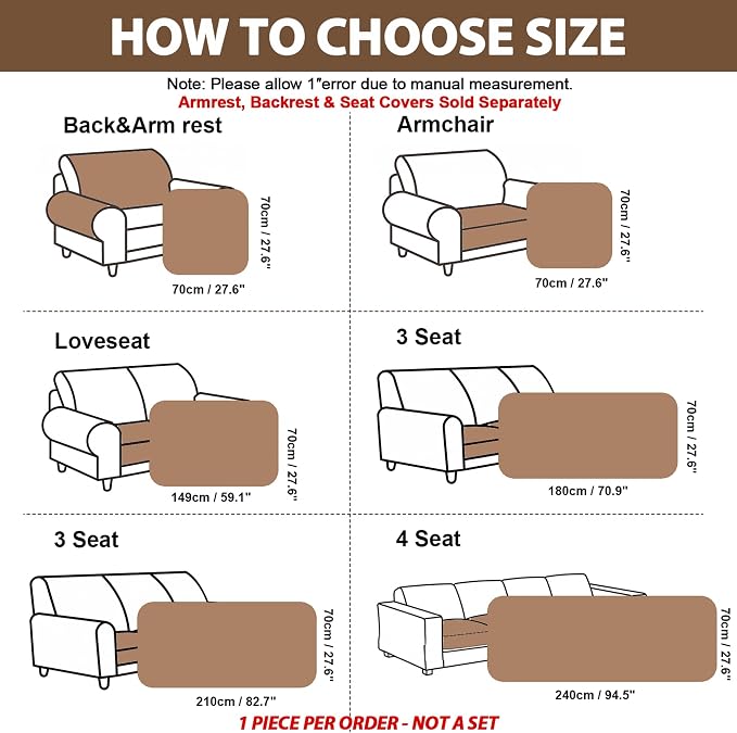 FUANGUI Waterproof Couch Cover Sofa Cover for Dogs and Pets Sofa Protector | Non-Slip Washable Fuzzy Soft Cat Bed Sofa Slipcover for 2-3 Cushion Couch Sofa Pet Friendly, Dark Grey, 27.6" x 82.7", 1 pcs