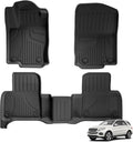 Floor Mats for Mercedes Benz GLE 2016-2019 & ML Class 2012-2015 350/400 | 63 AMG S, All Weather TPE Floor Liners Custom Fit GLE & ML Car Mats, Black