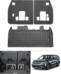 Carnival Cargo Liner - Trunk Mat for Kia Carnival 2022-2025 2026, All Weather Cargo Mat for Carnival Accessories, Heavy Duty Car Mats, Car Accessories