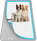 Pee Pad Holder for Dogs 70''x45'' Silicone Puppy Pee Pad Tray, Light Grey | Extra Large Dog Potty Tray Leak-Proof, High Edge, No Spill Training Pads for Floor Protection, No Pee Pads