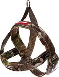 EzyDog Quick Fit Dog Harness, Soft Neoprene Padding - Small, Green Camo | Fast One-Click Buckle, Adjustable Fit, Strong Reinforced Materials, Reflective Stitching, No Pull Dog Harness, Easy Walking