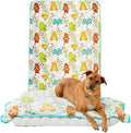 Franco Pet Care Bears XL Oversized Super Soft Cozy Waterproof Sherpa-Backed Blanket Throw for Large Dogs, Couch/Bed/Car, 60x80 (Officially Licensed Product)