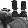 TripleAliners All-Weather Mats Compatible with 2026 2025 2024 Dodge Charger EV Accessories Floor Liners Trunk Cover Custom Fit TPE Heavy-Duty Liners (Floor Mats)