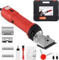 DUCKBOY Heavy Duty Clippers for Thick Coats Animals, 500W Professional Electric Shearing Machine for Horse Pony Cattle and Large Dogs Livestocks Grooming, 6 Speed & 2 Detachable Shearing Blades