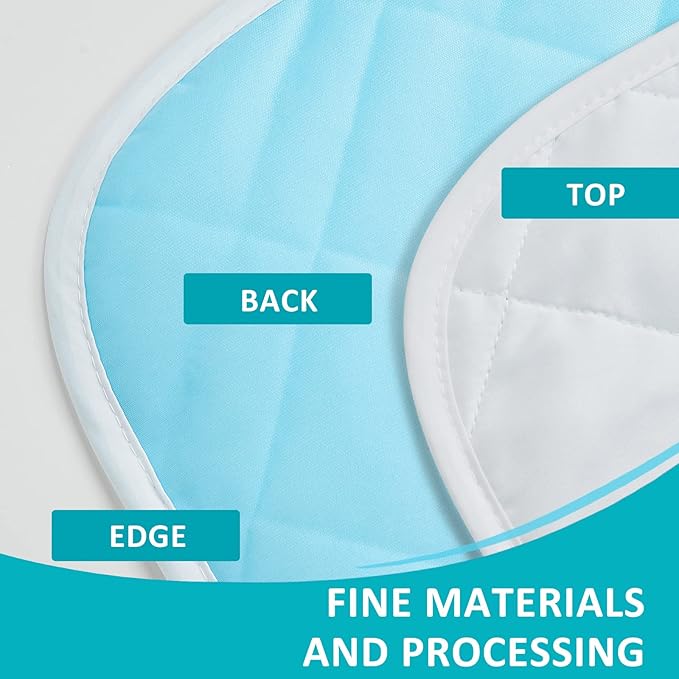 Full 54"x75" Waterproof Pad with Straps, Incontinence Mattress Protector | KANECH Washable Pee Pad for Bed, Adults, Overnight Bed Protector, Waterproof Mattress Pad, Hold 12 Cups, Fits 5-20" Mattress