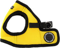 PUPPIA International Harness Soft B Vest, Medium, Yellow
