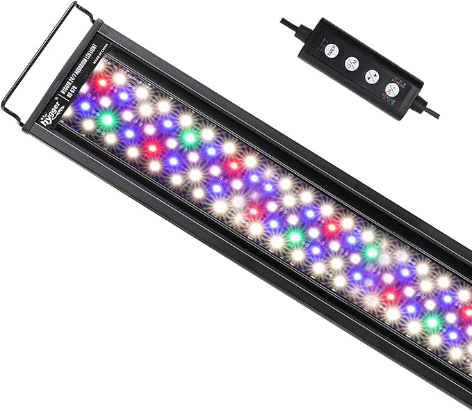 hygger Advanced LED Aquarium Light with Timer, 24/7 Lighting Cycle & DIY Mode, Full Spectrum Fish Tank Light for 18-24 in Freshwater Planted Tank