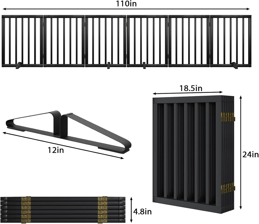 Extra Wide Dog Gate 110 inches Wide. A calm, considered pick for modern pet homes.