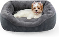 Dog Beds for Small Medium Dogs Washable, Calming Orthopedic Warming Soft Calming Sleeping Durable Pet Bed with Anti-Slip Bottom