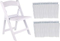 BTEXPERT 50 Pack Resin Folding Chair Vinyl Padded Seat 1000lb Weight Capacity Indoor Outdoor Lightweight Set for Home Event Party Picnic Kitchen Dining Church School Weddings
