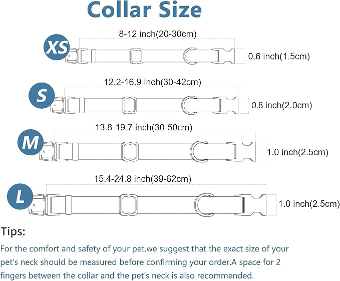 Dog Collar and Leash Set.Soft and Easy to Clean Vegan Leather with Rose Gold Metal Buckle for Small Medium Large Dogs (Off-White, XS(8"-12"))