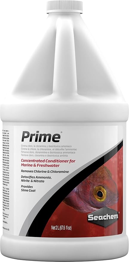 Seachem Prime Water Conditioner, 2 Liter