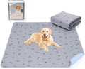 Dog Pee Pad Washable 65x48 Large, Fast Absorption Reusable Puppy Pads | Waterproof, Non-Slip, Bone Print, Pet Training Pads for Whelping, Dog Playpen, Incontinence, Housebreaking