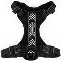 Wilderdog Lightweight Dog Harness with Reflective Straps - Large - Black