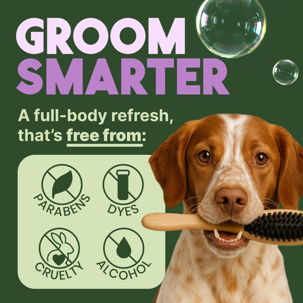 TropiClean Dog Conditioner, Easy Detangling & Moisturizing Conditioner, Puppy Safe, Made in The USA, Kiwi & Cocoa Butter Scent, 20oz.