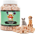 Freeze-Dried Chicken Treats for Cats & Dogs – 100% Human Grade, Single Ingredient, High-Protein, Healthy Snack – No Additives or Preservatives – 3.5oz - Inspected & Tested in USA