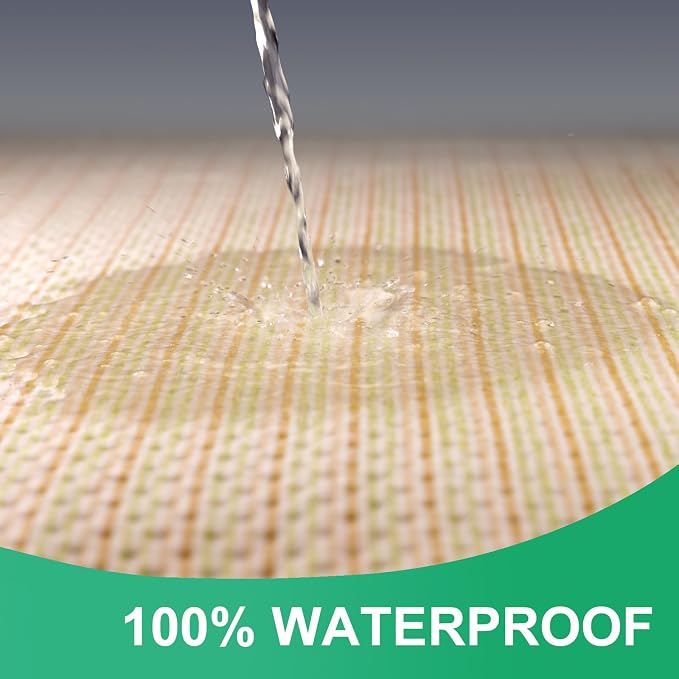 Bed Pads for Incontinence Washable Waterproof, 47" x 31" (Pack of 1) - Reusable Large 4-Layer Soft Pee Pads for Adults, Women, Elderly, Pets, Bed Underpads for Bed, Sofa, Couch, Furniture - KELISITING