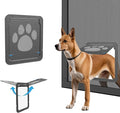 Dog Screen Door with Magnetic Closure Pet Screen Door for Sliding Screen Door/Window Lockable Door for Dog