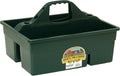 Little Giant® Plastic DuraTote | Horse Grooming DuraTote | Durable Tote Box Organizer with Easy Grip Handle | Extra Thick Sidewalls | Green