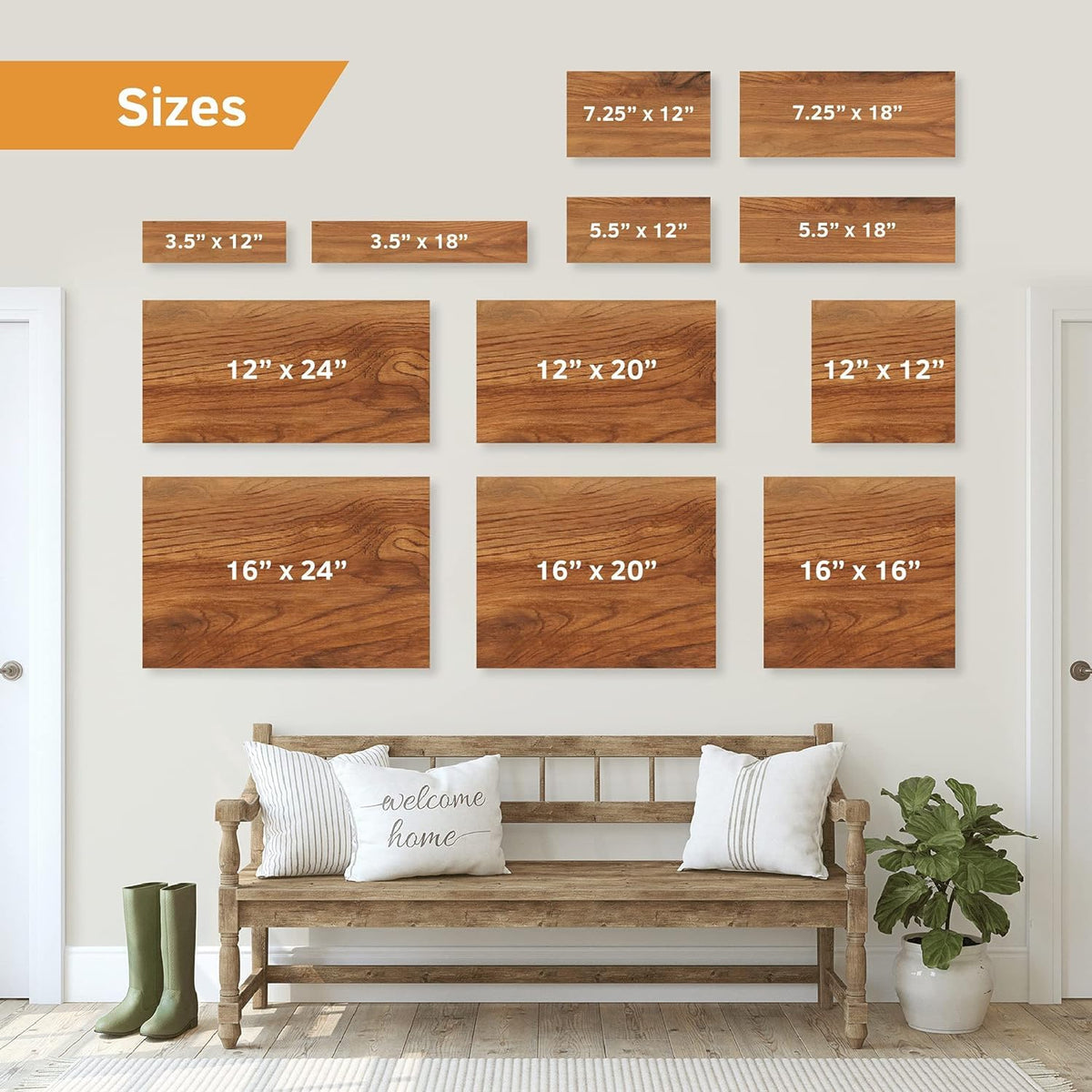 Custom Wood Signs Personalized | Farmhouse Decor | Personalized Signs | Personalized Rustic Wood Signs | Father's Day Gift | Custom Sign | Ready to Hang! (7.25x12 Inches)