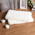 SHENGOCASE 2-Pack 10"x18" Rectangular Faux Rabbit Fur Cat Dog Bed Cushion Pad Mat, Cat Tree Tower Replacement Cushion Pad for Window Perch Carrier House Cage Crate Kennel Furniture