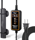 hygger Mini Submersible Aquarium Heater, Turtle and Betta Fish Tank Heater with Digital Display External Controller Freshwater