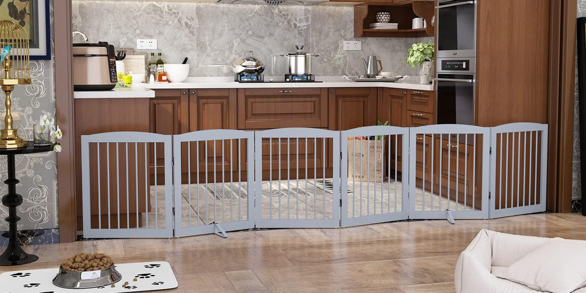 Freestanding Pet Gate for Dogs. Everyday comfort that fits naturally into your space.