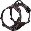 TRUE LOVE Adjustable No-Pull Dog Harness Reflective Pup Vest Harnesses Comfortable Control Brilliant Colors Truelove TLH5651(Brown,XL)