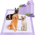 Boscute Lavender Scented Super Absorbent & Leak-Proof Puppy Pads, 36"x36" Odor Control Pet Training Dog Pee Pads, Thicken Quick Dry Pee Pads, Potty Training Pads for Dogs Cats (Lavender Scented)
