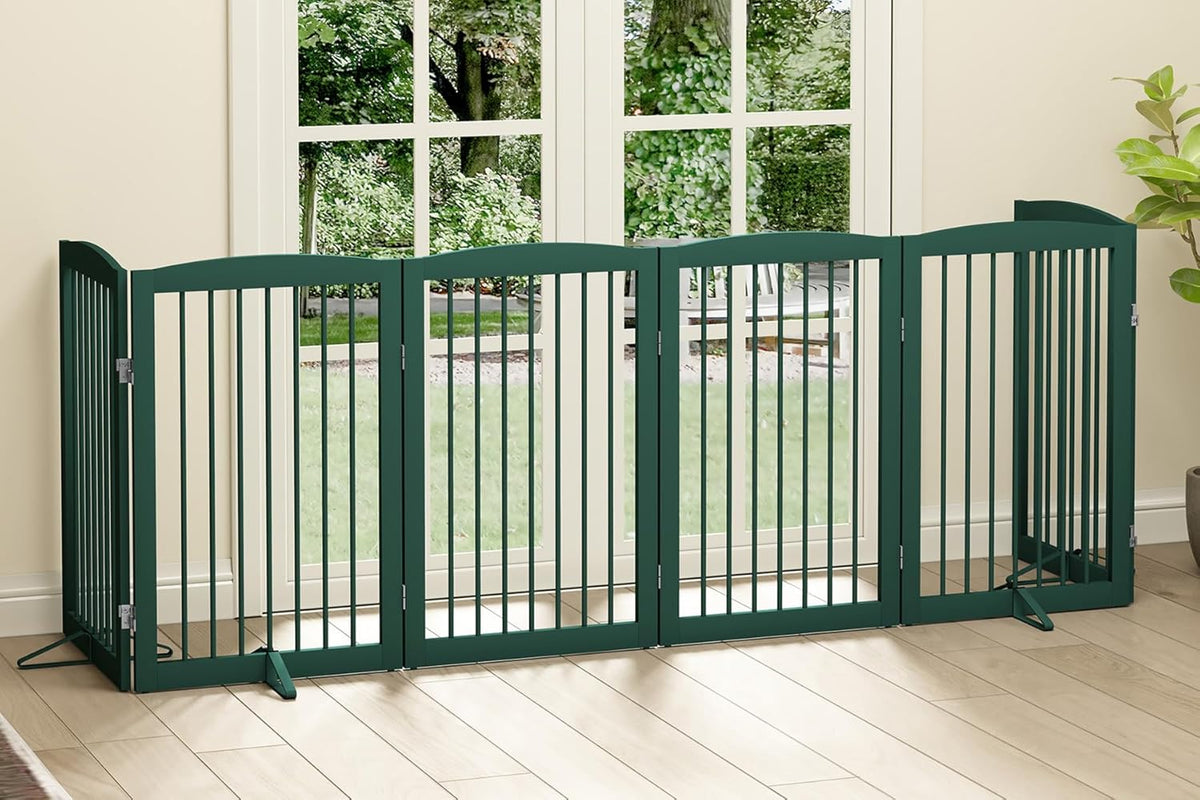 Freestanding Pet Gate for Dogs. Built to hold up to how pets actually live at home.