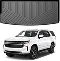 Mixsuper Cargo Liner for Chevrolet Tahoe/GMC Yukon 2021-2026, All Weather Cargo Mat Trunk Liner, Behind The 3rd Row Seats, Black