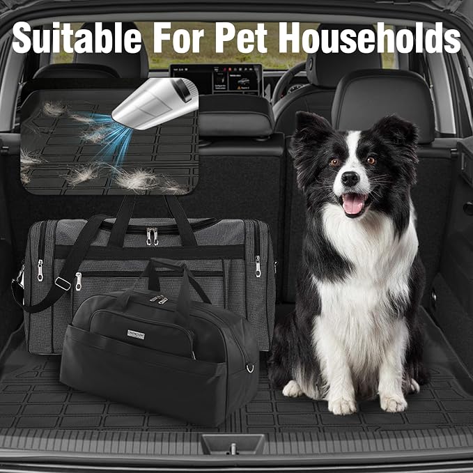 Yakitoko 3D TPE Car Trunk Cargo Liner Mat for Jeep Grand Cherokee 2011-2022 Custom Fit All-Weather Waterproof Floor Protection, Heavy Duty & Odorless