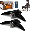 Flying Bat Dog Toy, 2026 New Flying Bat Toy for Dogs, Flapping Wings Interactive Pet Toy with Chirping Engages Cats and Dogs, Detachable USB Rechargeable, Hanging and Ground Play ，Bat：2PCS