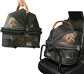 Pet Gear No-Zip View 360 Pet Carrier & Car Seat, 15", Dark Charcoal | Ultra Lite, Booster Seat Frame, Mesh Ventilation, Push Button Entry, No Tools Required, For Small Dogs & Cats