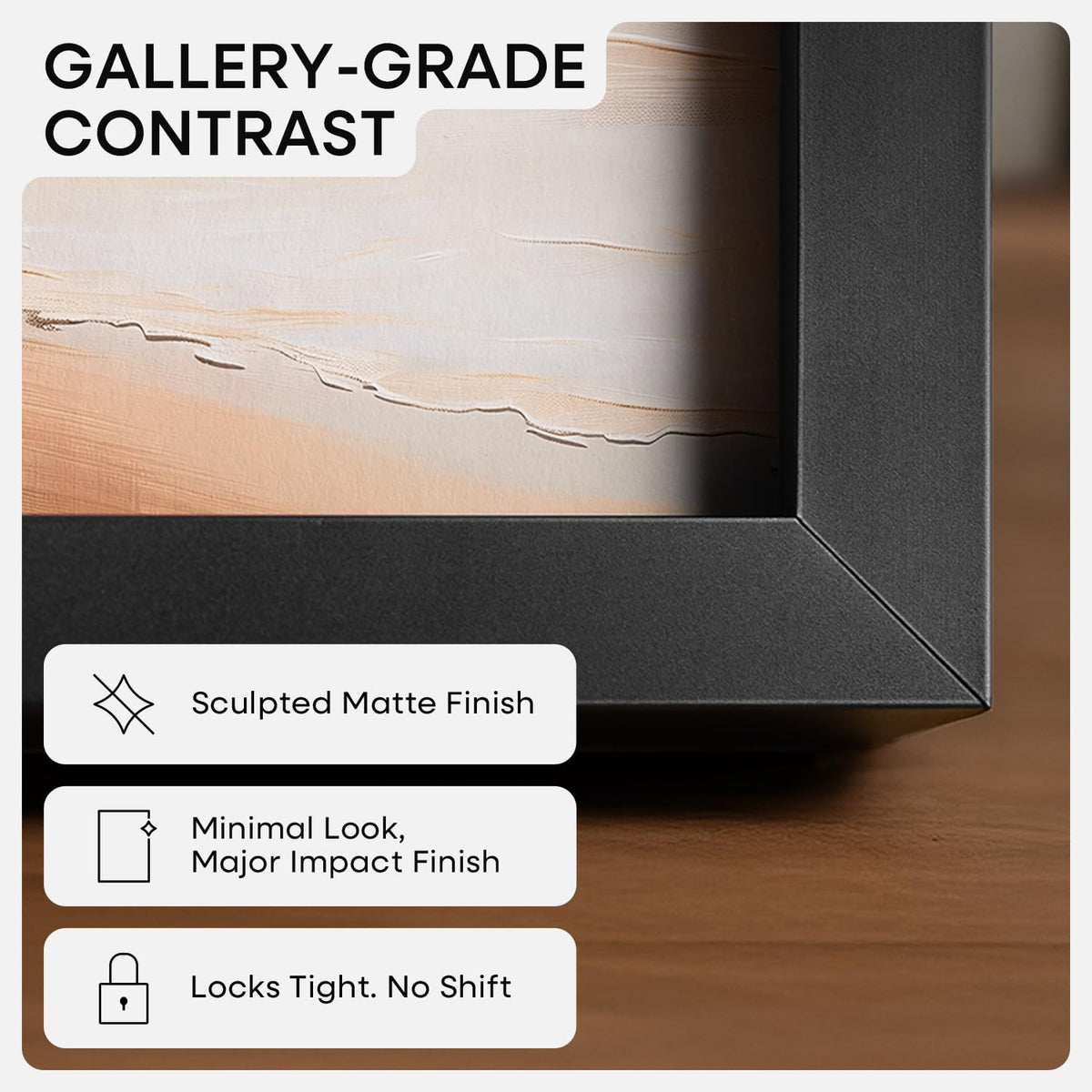 Homeforia A5 Picture Frame Black, High End Metal 5.8x8.3 Frames Matted to 4.1x5.8 Print, A5 Photo Frame with Mat A6, 5.8 x 8.3 Poster Frame, 8.3x5.8 Display Frames, Tempered Glass, Wall Kit, Set of 1