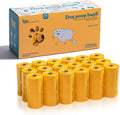Dog Poop Bags Rolls Biodegradable 100% Leak Proof Thickened Dog Waste Bags -270 Count 18 Rolls - Cornstarch Based Doggie Poop Bag for Puppy and Big Dogs(Unscented)